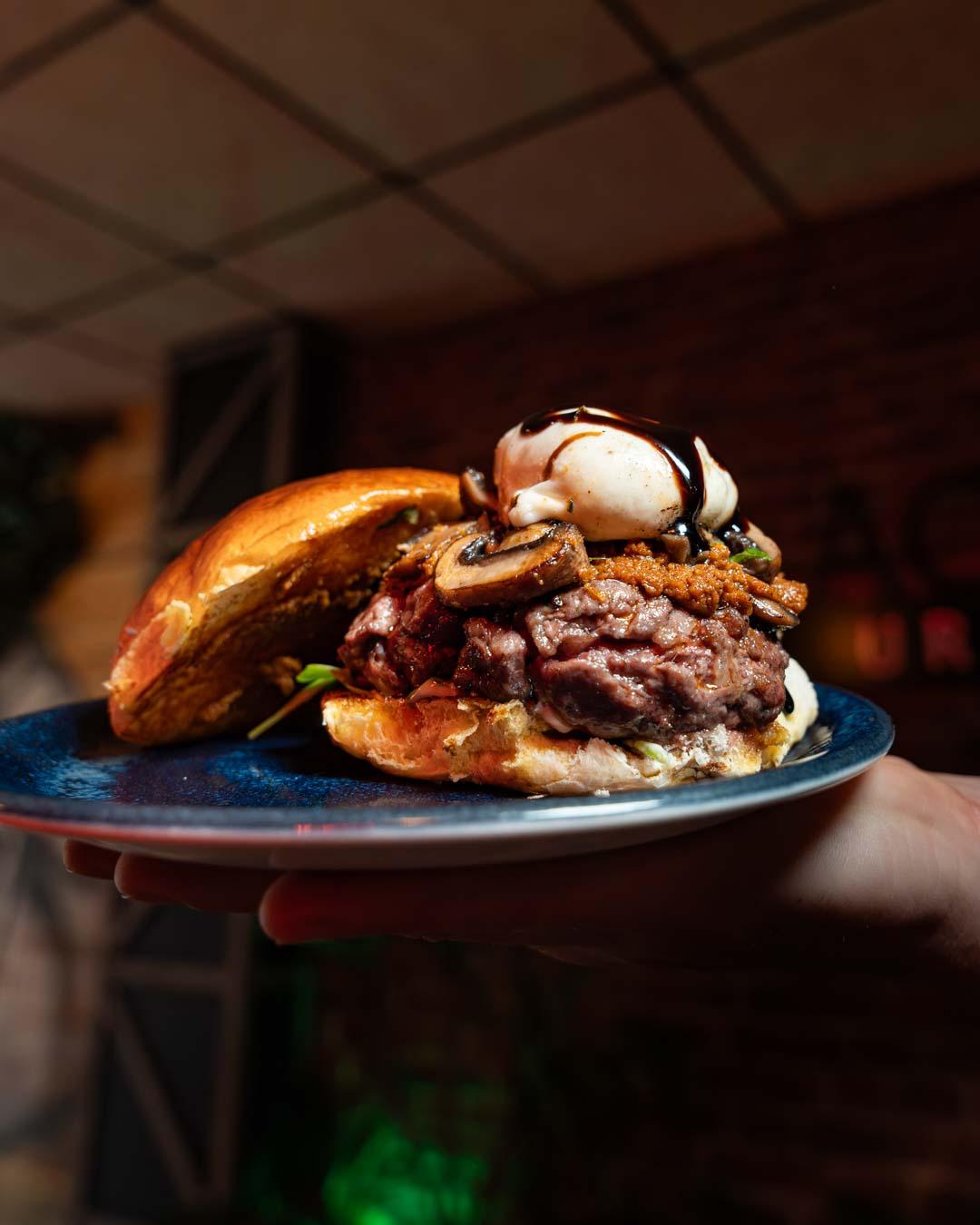 Deliciosa hamburguesa