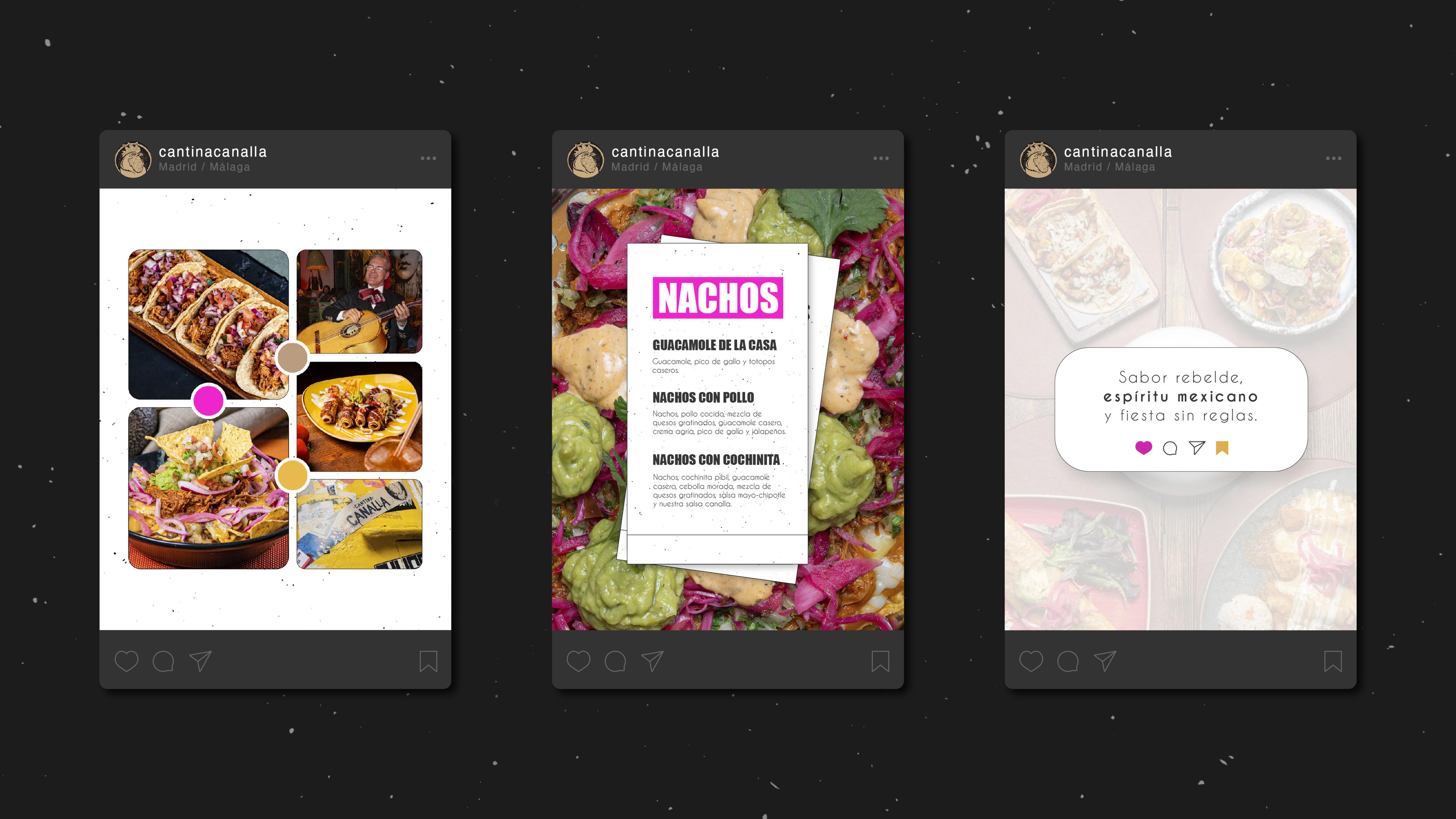 Identidad grafica Cantina Canalla
