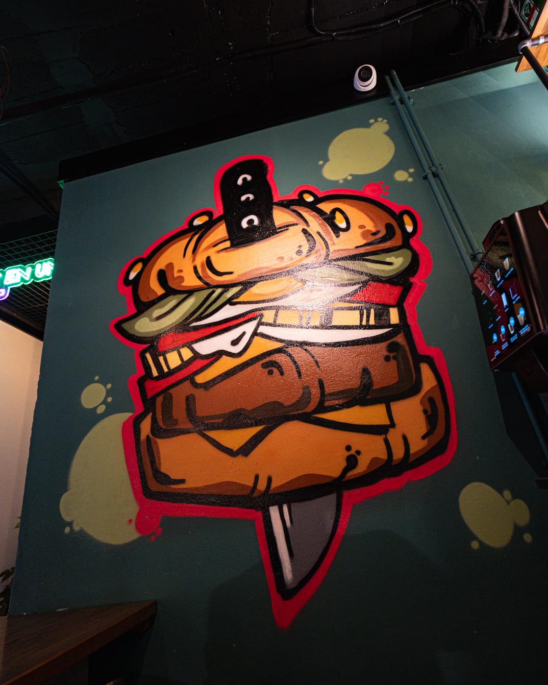 Grafiti en la pared
