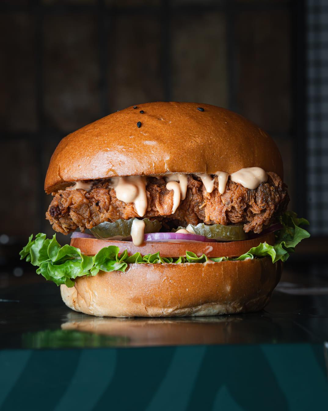 Sandwich de pollo