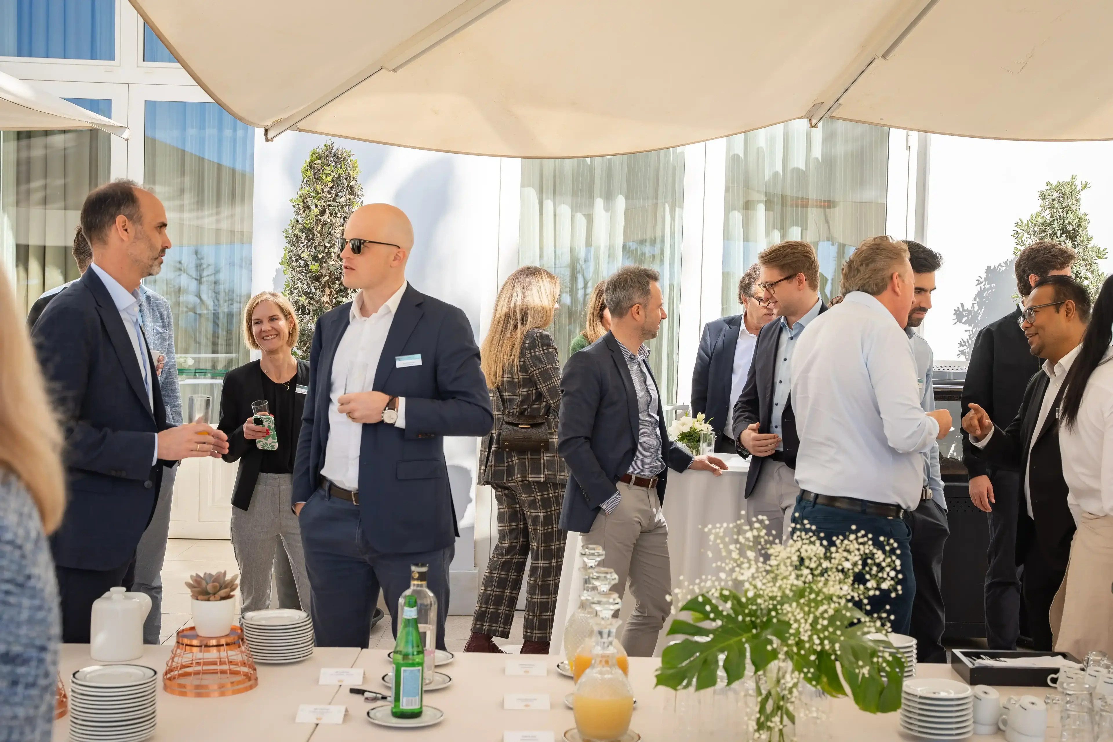 Sesión de trabajo y networking